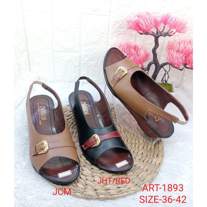 SANDAL KULIT ASLI WANITA NALINI 1893