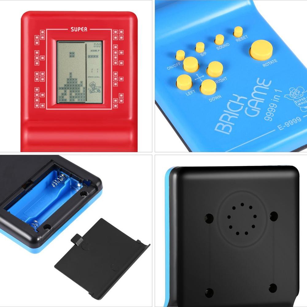 Mainan Anak Mainan Jadul Gameboy Tetris 9999 In 1 Gamebot Brick Game Gimbot Tetris Gembot Permainan 90an-3