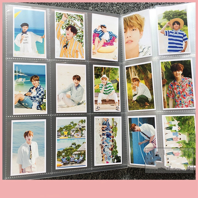 Album Foto 144 Slot 9 Grid Untuk 288pcs Kartu Lomo BLACKPINK EXO