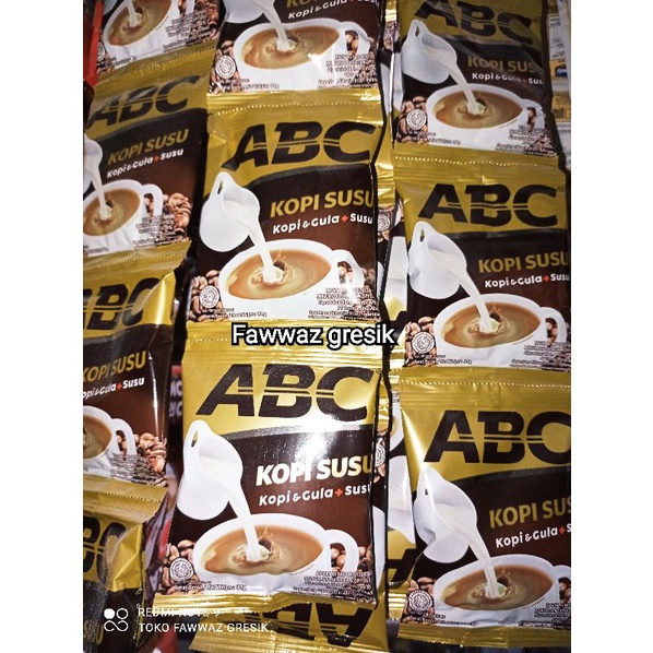 Kopi ABC kopi susu sachet 31gram RENCENG ( ISI 10)