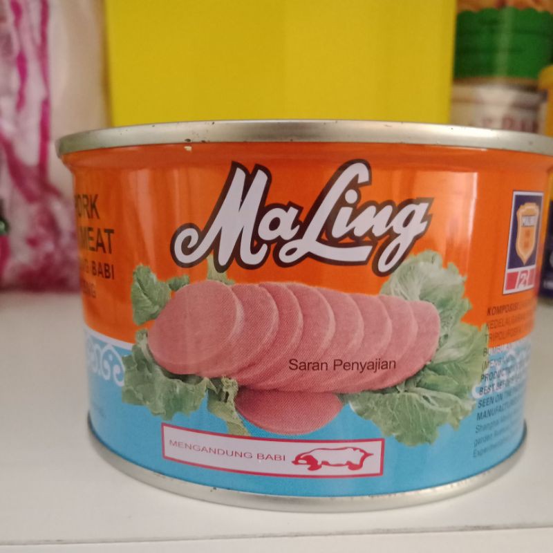 

maling canned pork daging babi kaleng Non halal