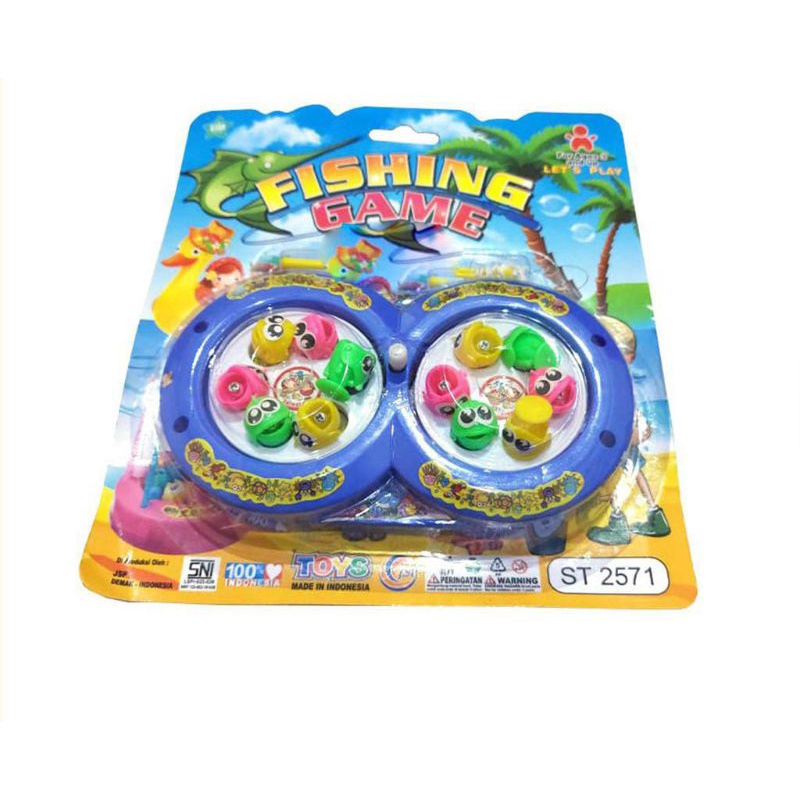 Mainan Anak Pancingan 2 Kolam Fishing Game 2571