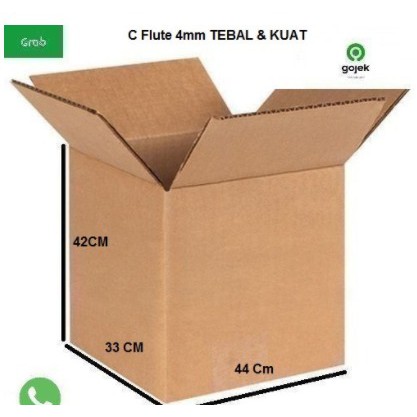 

Min 5 pcs (Klik 5 kali) KARDUS/DUS/KARTON/DUS PINDAHAN/KARDUS BESAR 44x33x42 CM