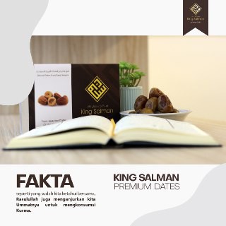 

READY STOK, KURMA SUKARI HIGH QUALITY KING SALMAN OFFICIAL