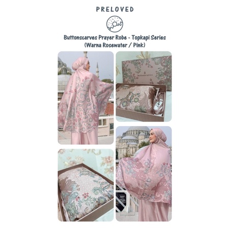 Preloved Buttonscarves Prayer Robe (Mukenah Buttonscarves)