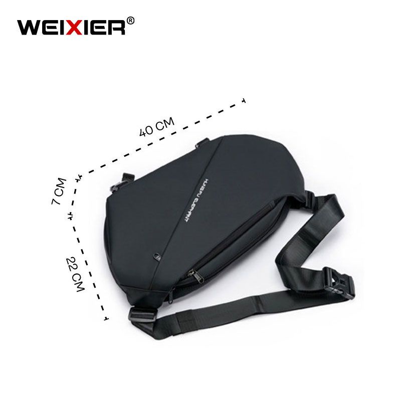 WEIXIER KE202 TAS SLEMPANG PRIA ANTI AIR KUNGFU ELEPHANT