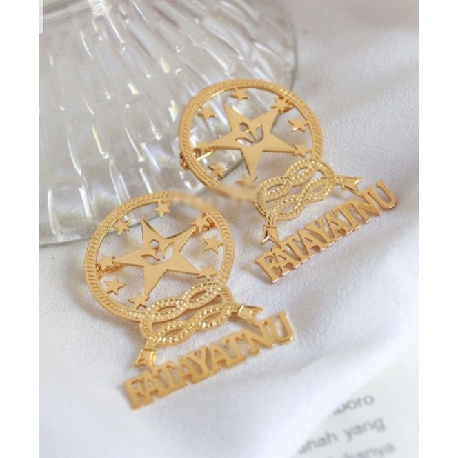 BROSS SISESA KW/BROSS FATAYAT NU/BROSS HIJAB/BROS CUSTOM NAMA/BROS TERBARU