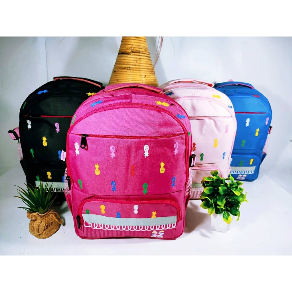 TAS RANSEL ANAK MOTIF NANAS