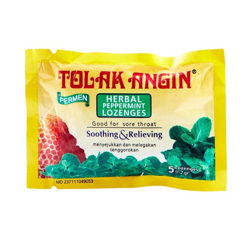 

Tolak Angin Permen Herbal Sido Muncul [1 Sachet x 5 pcs]