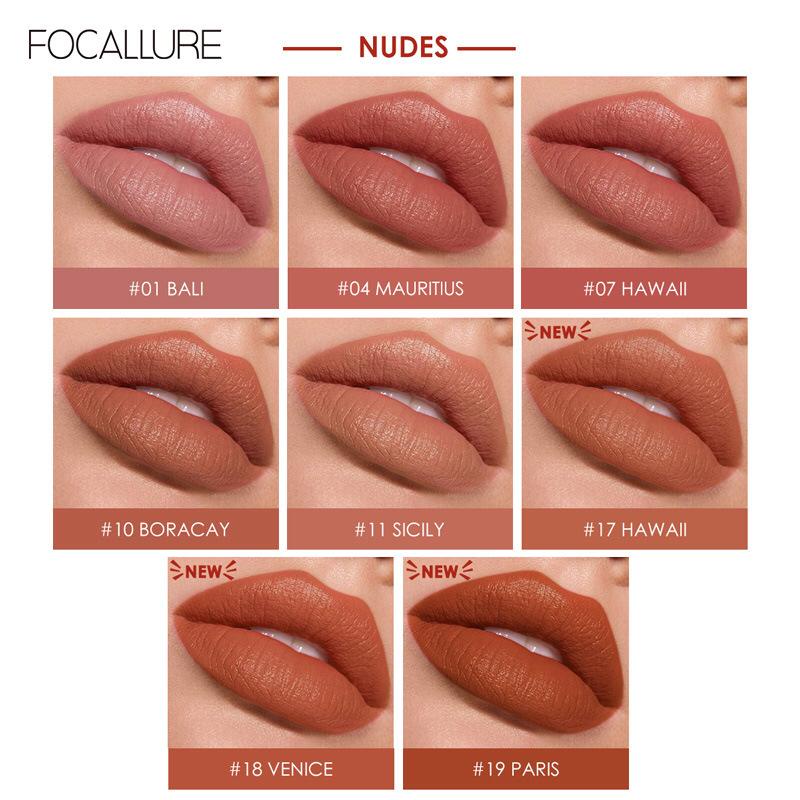 Original Focallure Staymax Matte Lip Ink Lip Gloss Tahan Air FA134