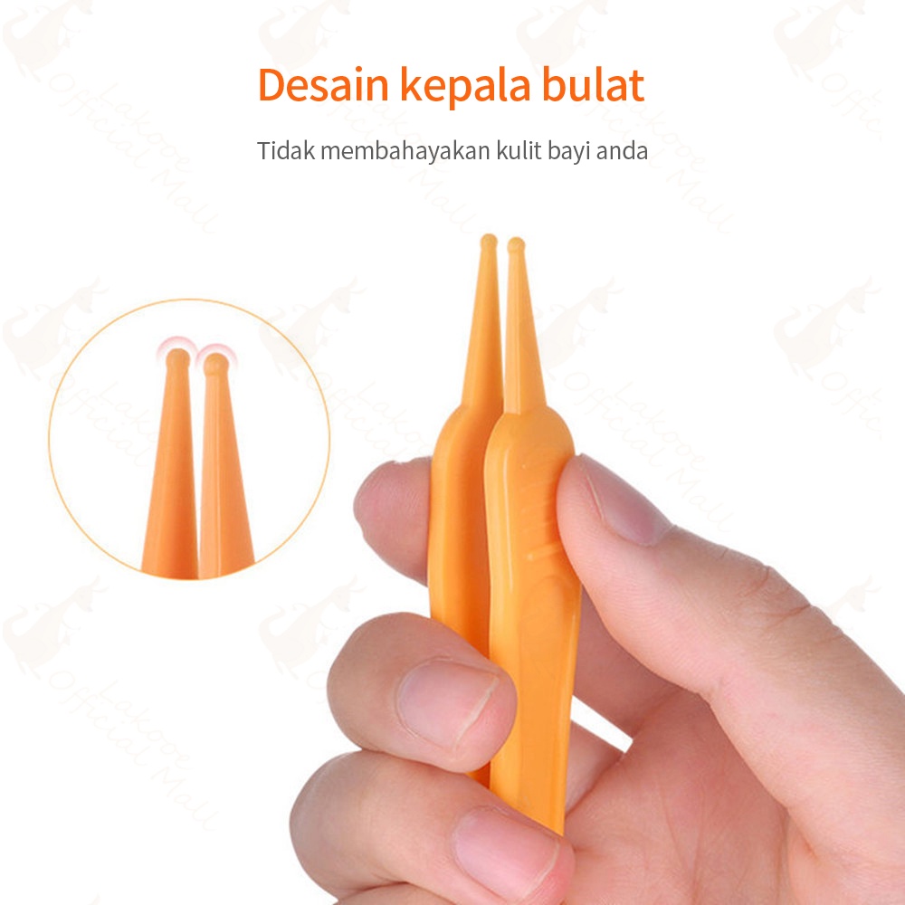 Lakooe Baby nose picker portabel Jepitan pembersih hidung dan upil bayi 1pcs