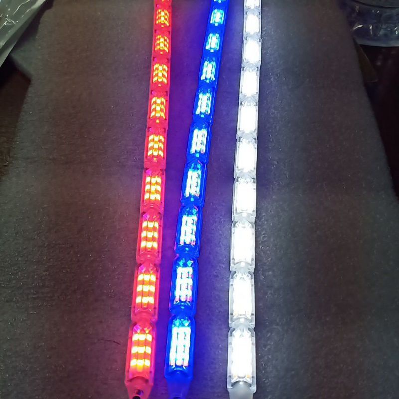 Lampu alis DRL crystal 30 cm welcome alis kristal 30 cm 2 warna sein running 2 mode