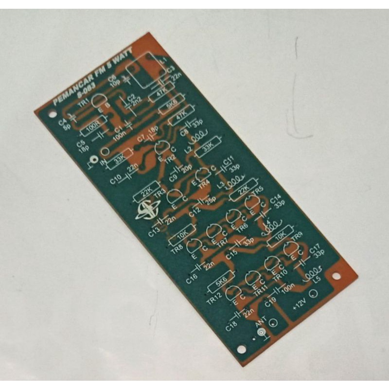 PCB Pemancar FM 5W Saturn S-083
