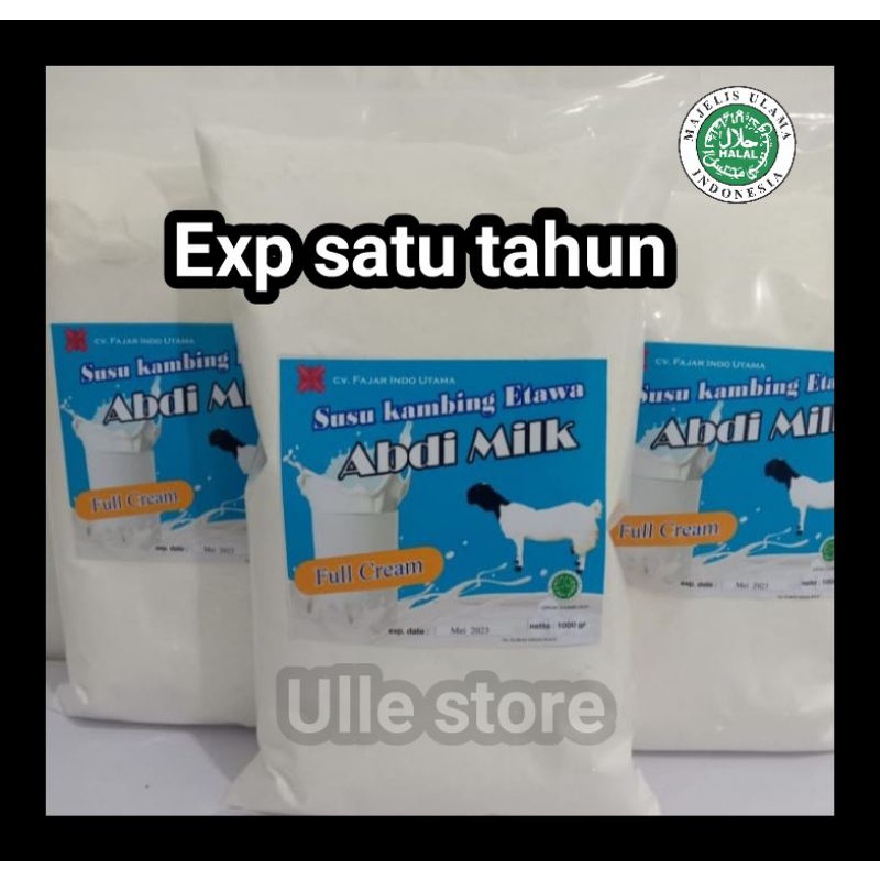 

SUSU BUBUK KAMBING ETTAWA KILOAN FULL CREAM