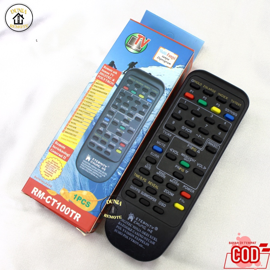 Remot / Remote TV POLYTRON Tabung Minimax Digitec Bazooke polyvision Sumo CT100 DUS