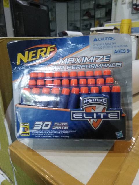 REFIL PELURU NERF LUNAK SOFT BULLET DART BARANG BERLEBEL SNI