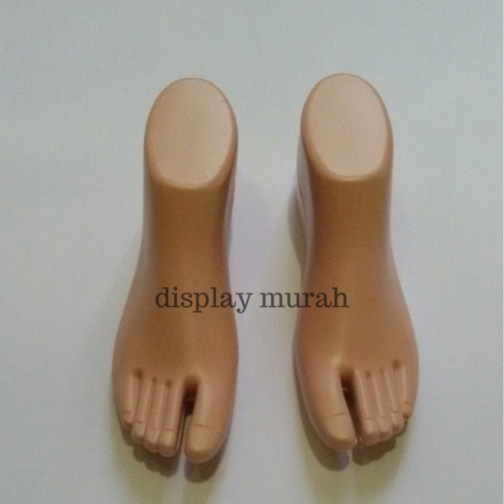 Manekin Telapak Kaki Manekin Kaki Manekin Sandal Sepatu Manekin Plastik-BH