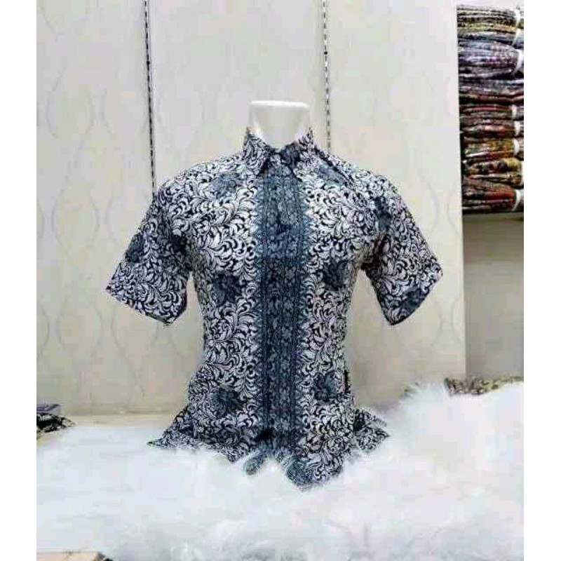 HEM BATIK PENDEK / BATIK PRIA DEWASA / KEMEJA BATIK