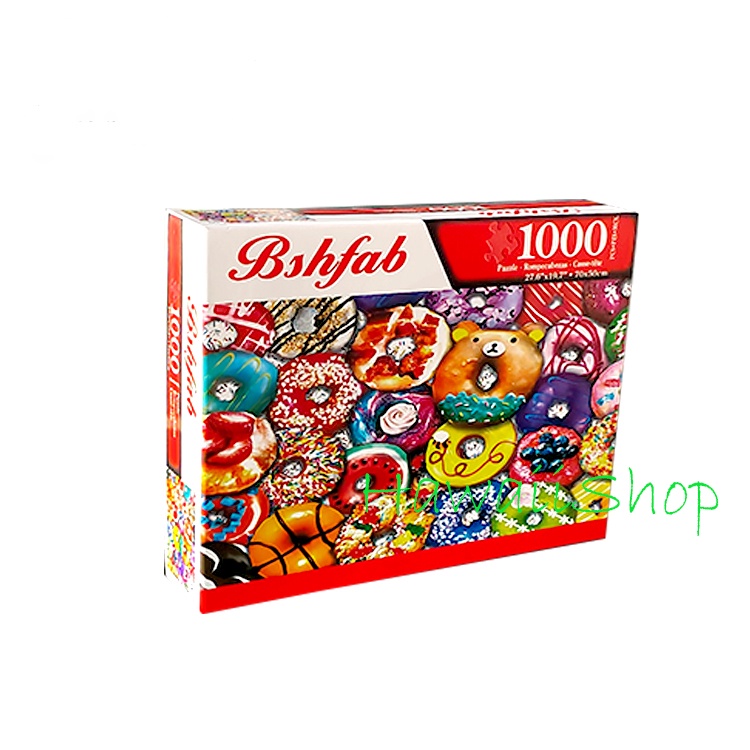 Puzzle Jigsaw 1000 pcs Uk.70 x 50cm - Donut Resist