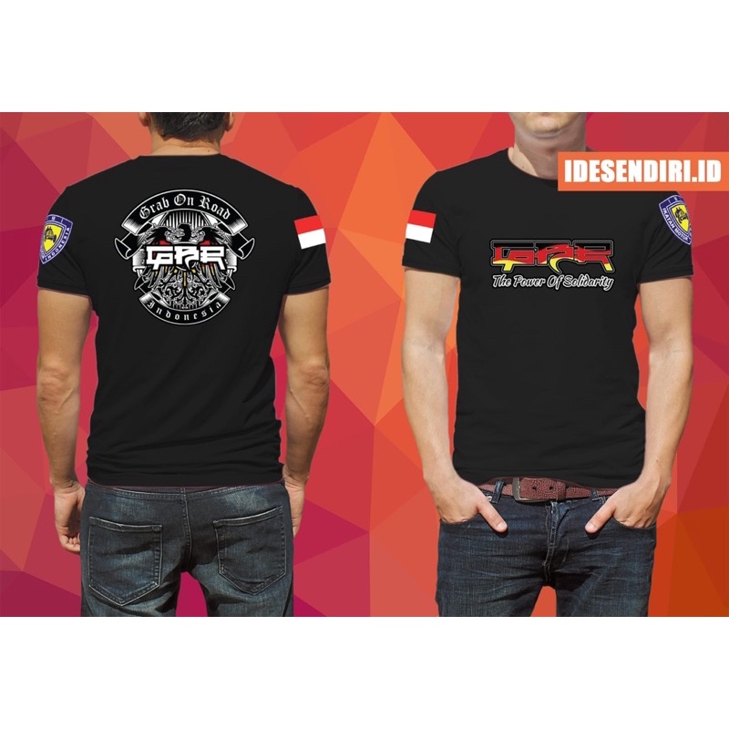 Kaos GBR Baju GBR IMI Grab On Road Indonesia Atribut GBR