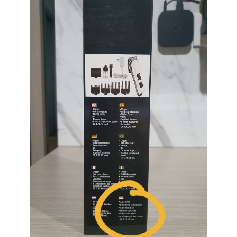 New alat cukur elektrik profesional KM-909