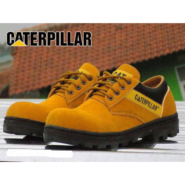  Sepatu  Caterpilar Pendek Sepatu  PDL Lapangan  Safety Boots 