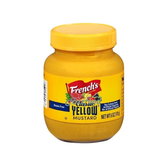 

French's classic yellow mustard 6oz /170gr ( french mustard)