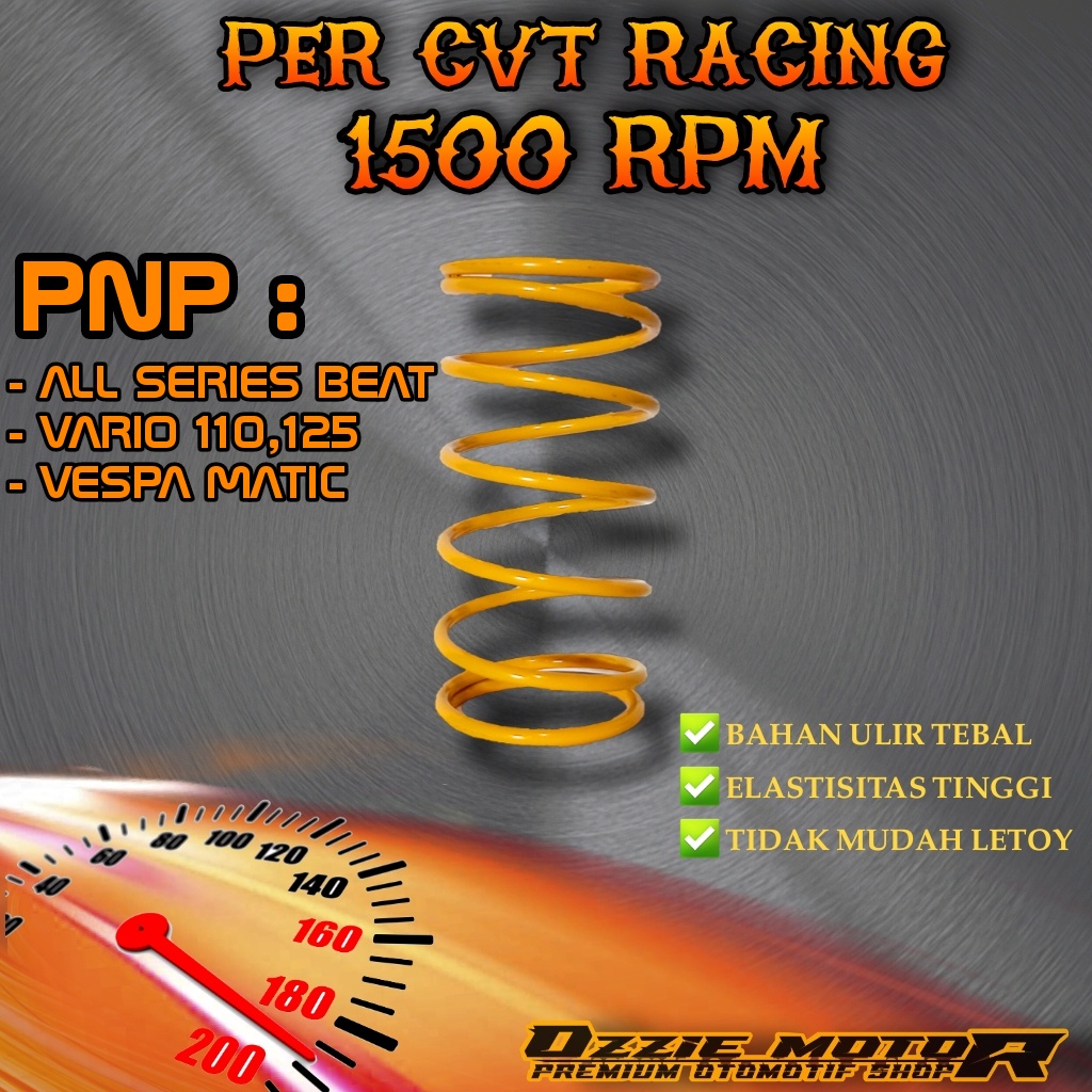 PER CVT 1500 RPM RACING VESPA MATIC,BEAT,VARIO,MIO