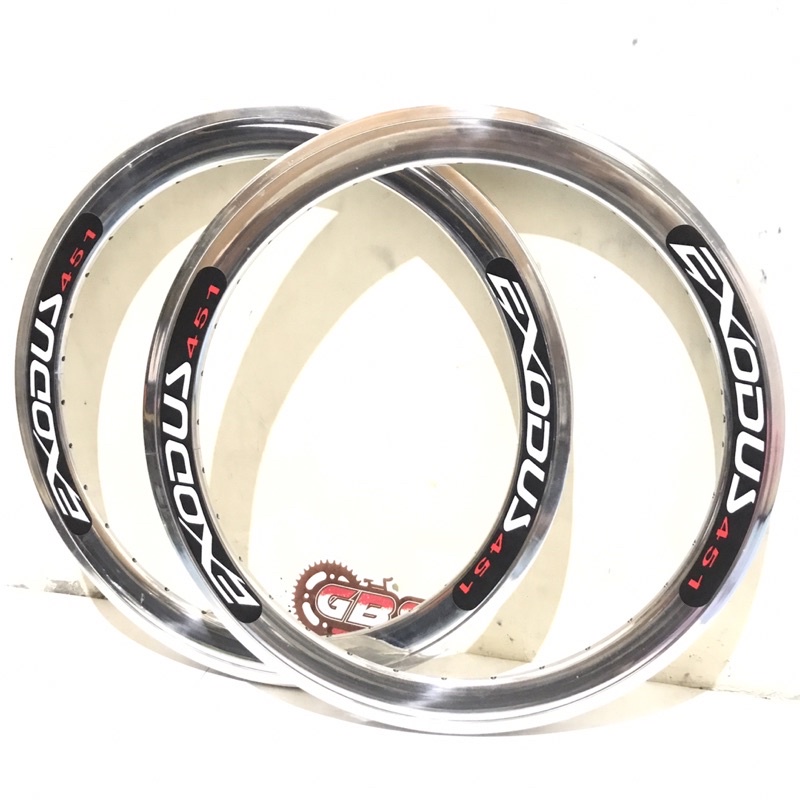 Rims Exodus 20plus 20+ 451 4cm Chrome