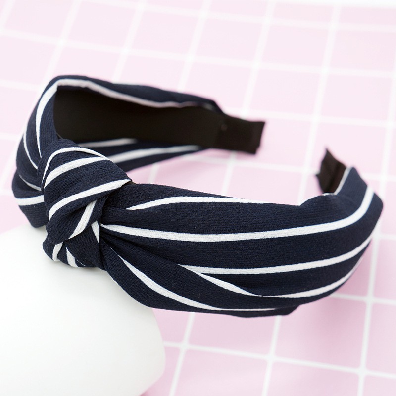 ♫ Megata ♫ A088 Bando Pita Motif Twist Simpul Bandana Ikat Rambut Mandi Fashion Korea Import