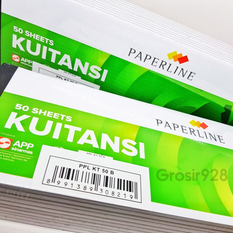

Buku Kuitansi / Kwitansi Paperline Besar PPL KT 50 B (50 lembar)
