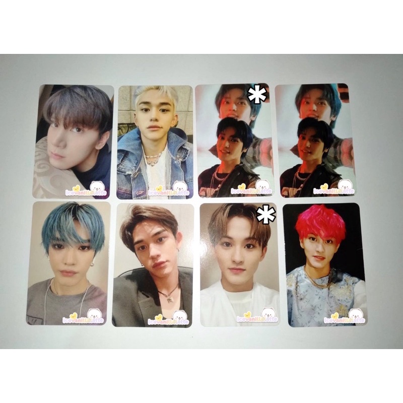 CLEARANCE SALE: SuperM / NCT photocards: Taeyong, Ten, Mark, Lucas Jopping US ver & SuperOne USA ver