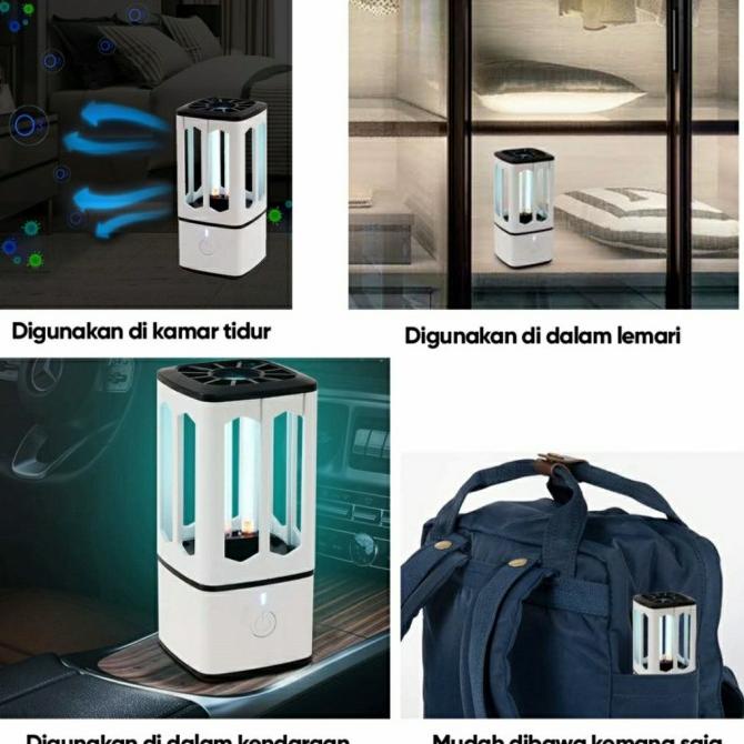 UVC Sterilizer - Portable Disinfection UVC + Ozone - UV Lamp Mini