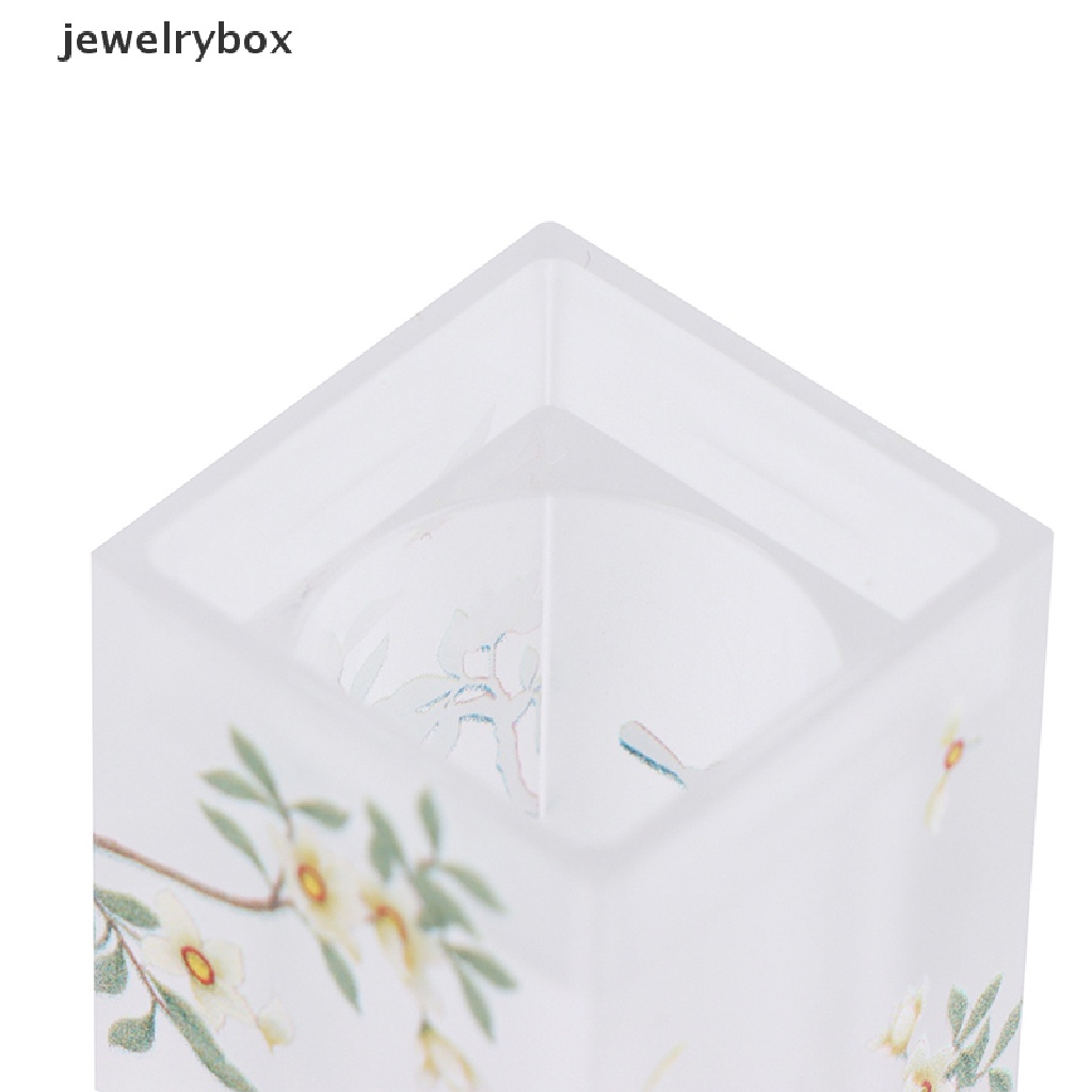 (jewelrybox) 1pc Tabung Kosong Bentuk Persegi Untuk Lip Balm / Makeup / Kosmetik DIY