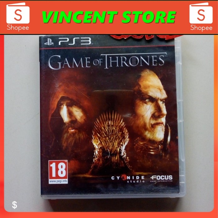 bd PS3 kaset game GAME OF THRONES
