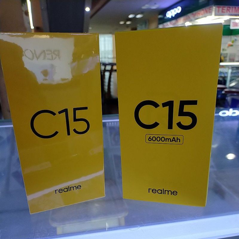 realme C15  ram 4 internal 64