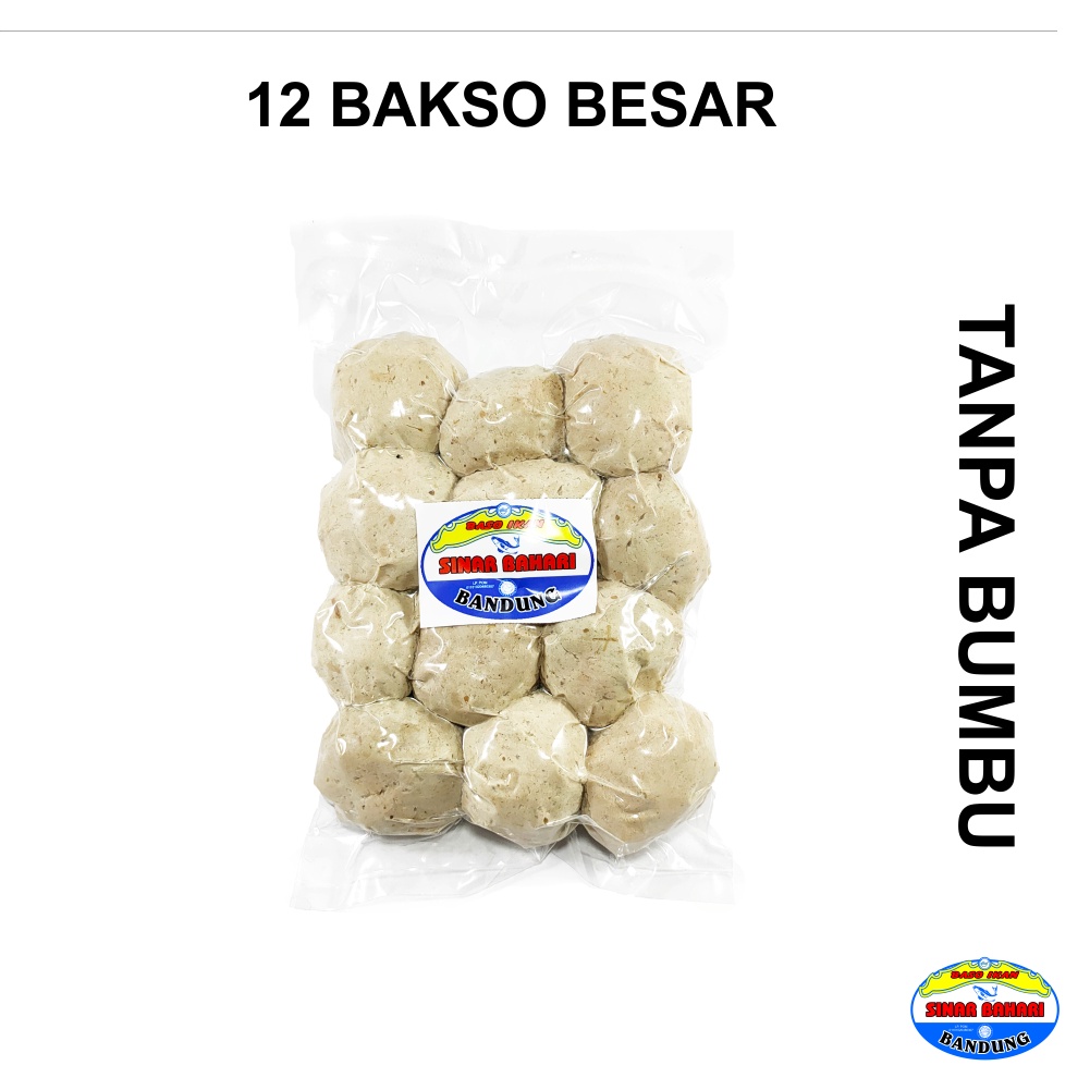 BAKSO / BASO IKAN SINAR BAHARI BANDUNG 12 Bakso Ikan Besar