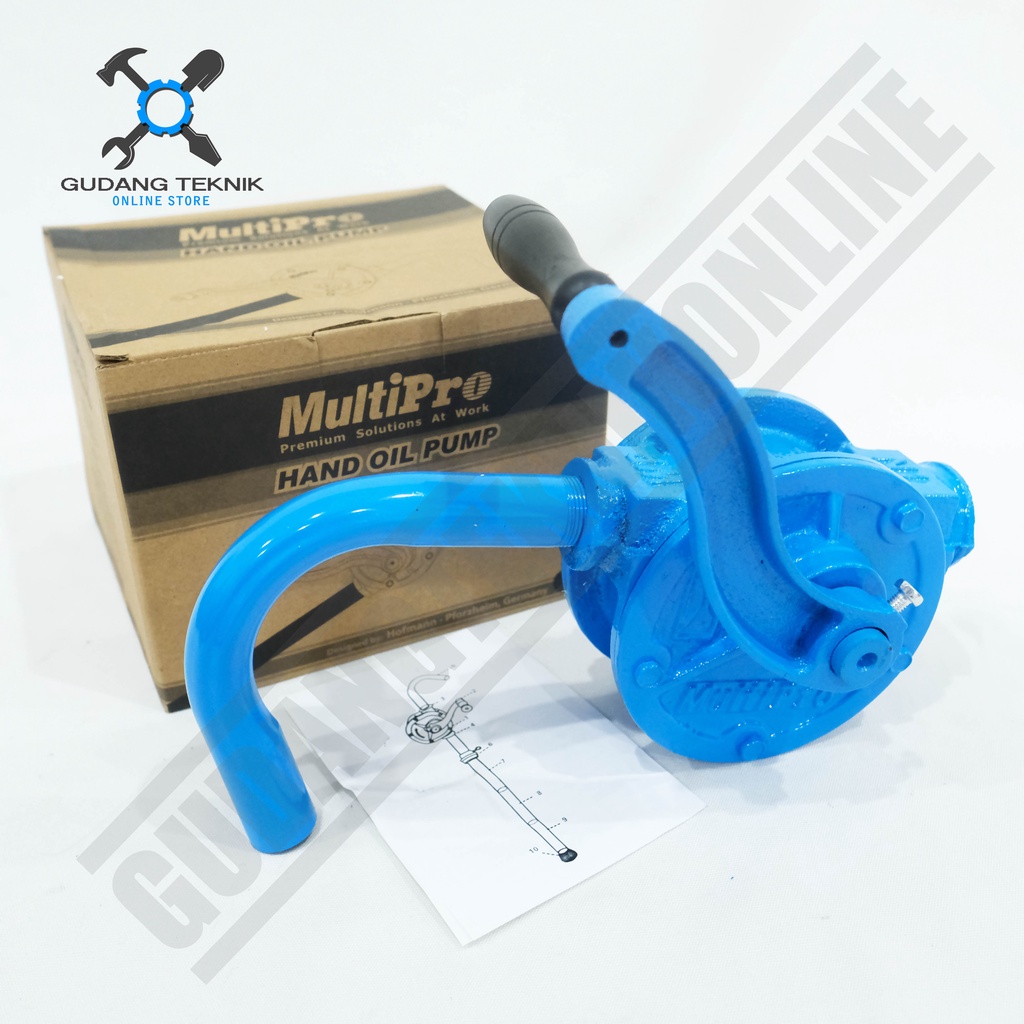 Pompa Oli Manual 130mm MULTIPRO KA12 0130 / Hand Pump Oil Minyak Drum MULTIPRO