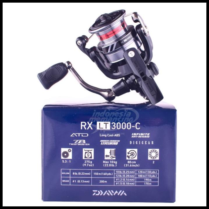 Reel Spinning Daiwa Rx Lt 2020 - 3000 Indonesiamemancing