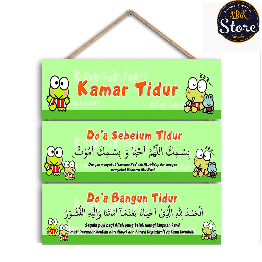 PROMO Hiasan Dinding Walldecor Gantung Dekorasi Shabby | Salam | Pajangan Kamar Tidur