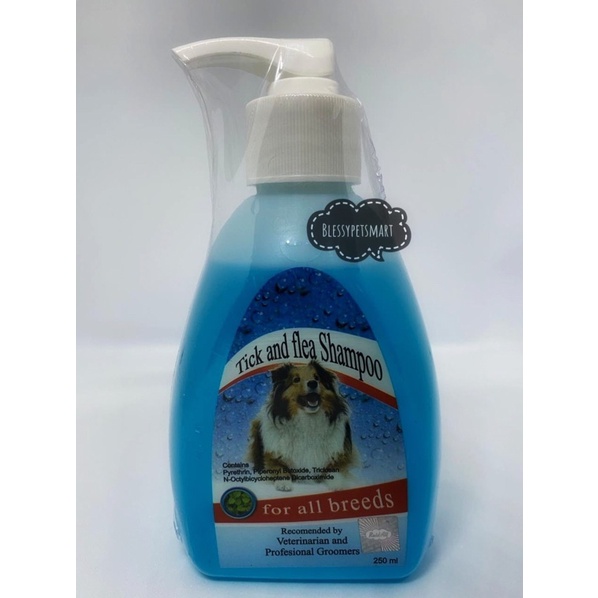Shampoo anjing / shampoo kutu anjing / tick and flea shampoo 250ml