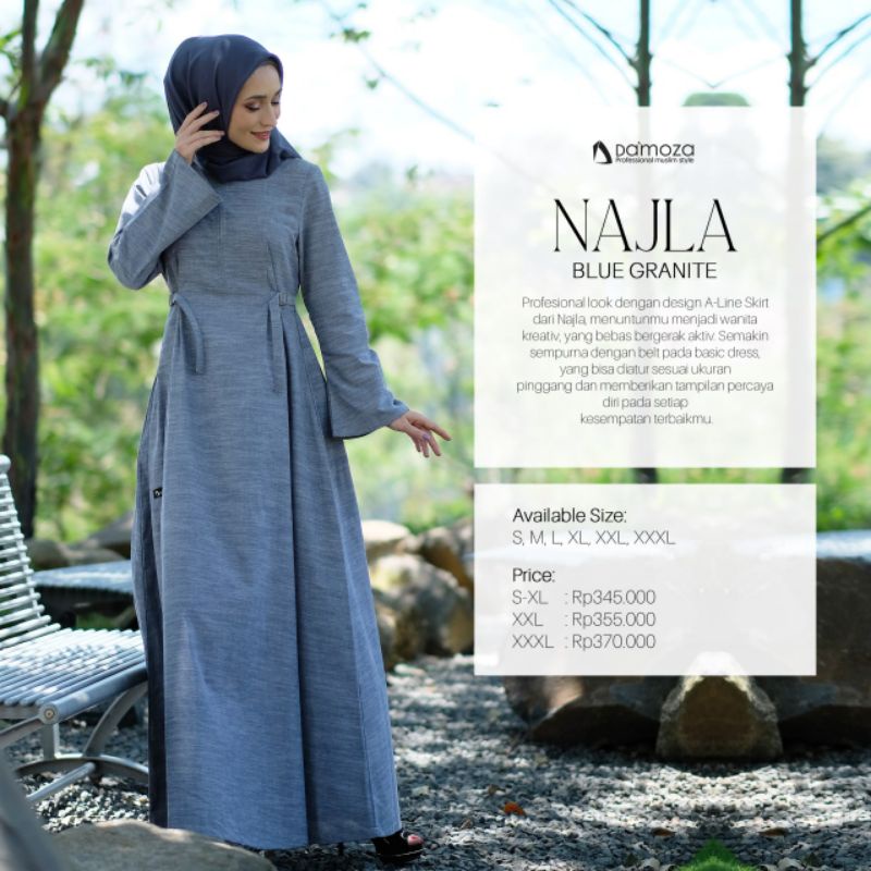 GAMIS DAMOZA NAJLA BLUE GRANITE