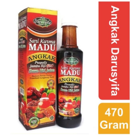 Sari Kurma Madu Angkak Darusyifa Plus Propolis 470gram