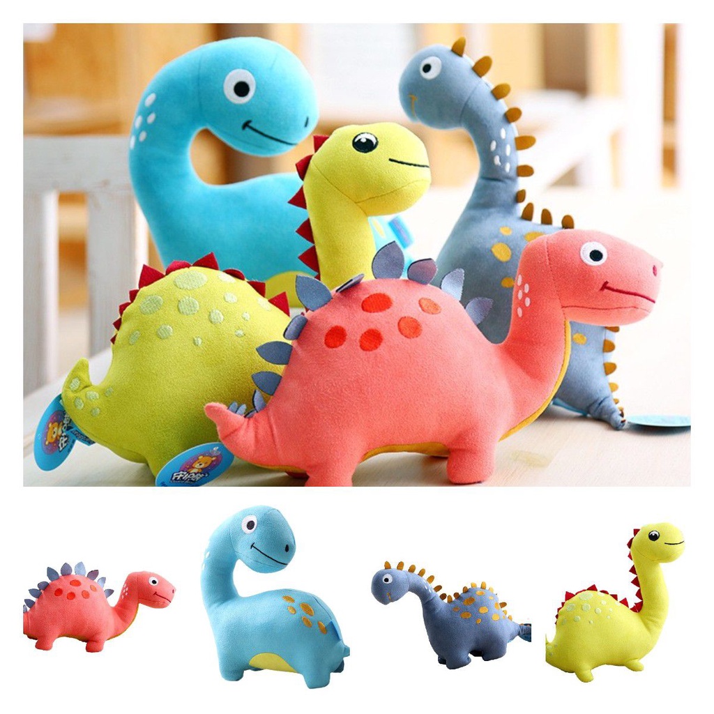 23cm Kawaii Simulation Dinosaur Plush Toy Stuffed Toy Cotton Soft Animal Dinosaur Doll Doll Boy Sleeping Pillow Child Birthday Gift