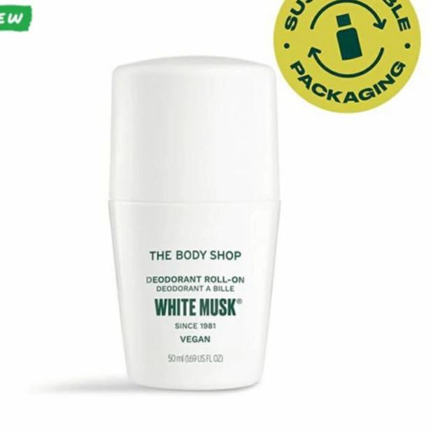 ☄ The Body Shop WHITE MUSK Deodorant 50ml - Lama ♗