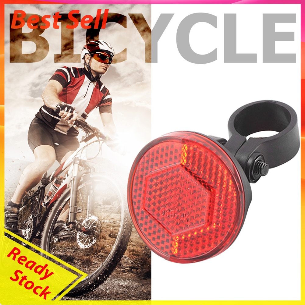 Mountain Bike Handlebar Reflector Bicycle Front Rear Warning Riding Light