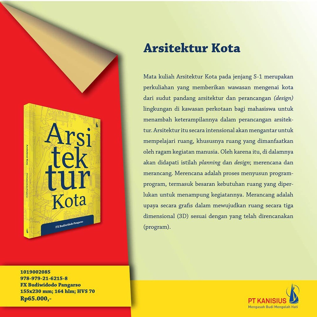 Jual Buku Ori - ARSITEKTUR KOTA - Buku Kuliah Original | Shopee Indonesia