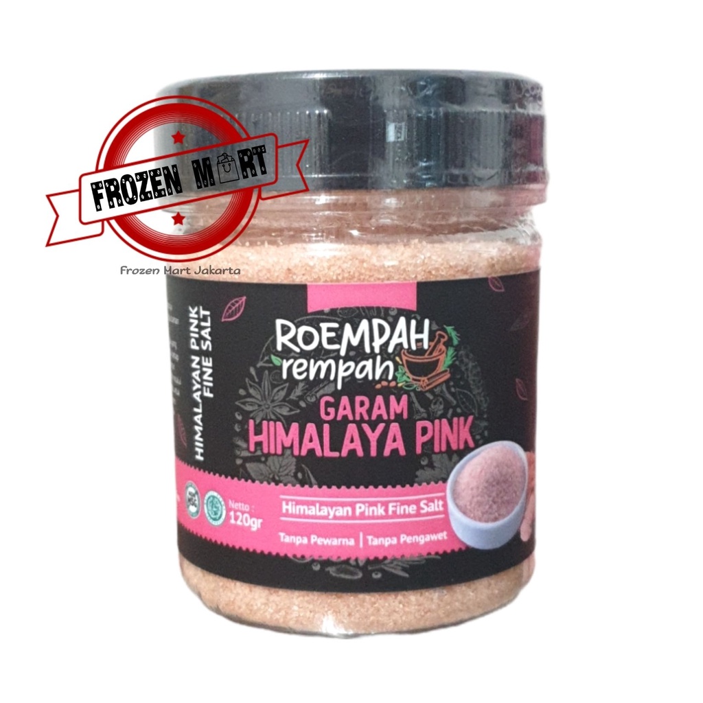 ROEMPAH REMPAH Garam Himalaya / Himalayan Pink Fine Seasalt 120Gr