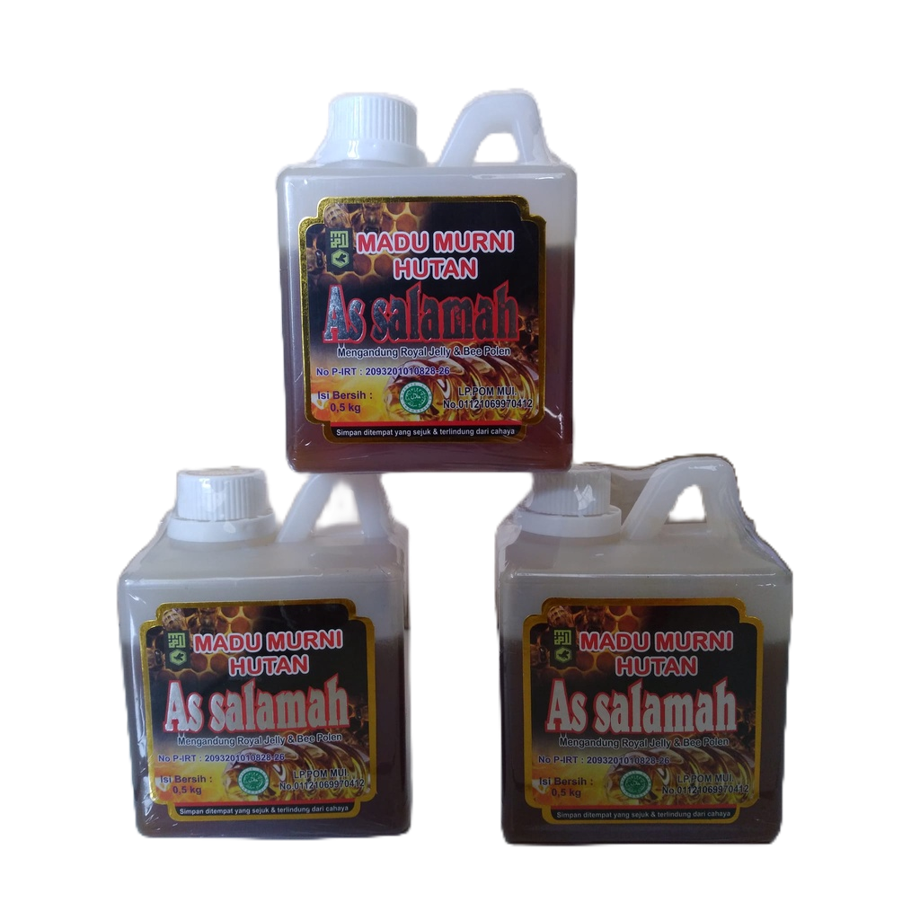 

Madu Hutan Murni Assalamah 500gr Madu Hutan As salamah 1/2kg