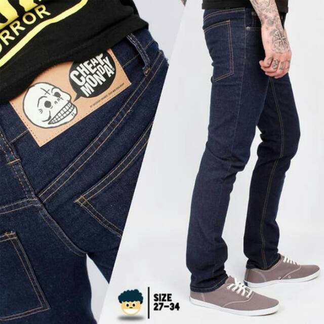 Celana Jeans Stretch Pria